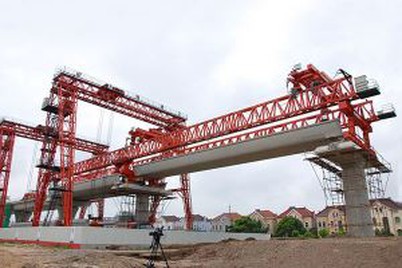 Pont roulant, grue de portique de lancement